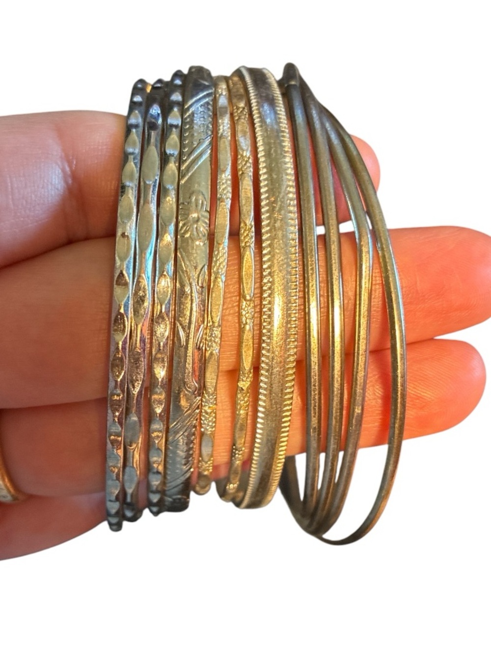 ✨ 3/$15 ✨ Silver Bracelet Bundle ~ 8 Pieces